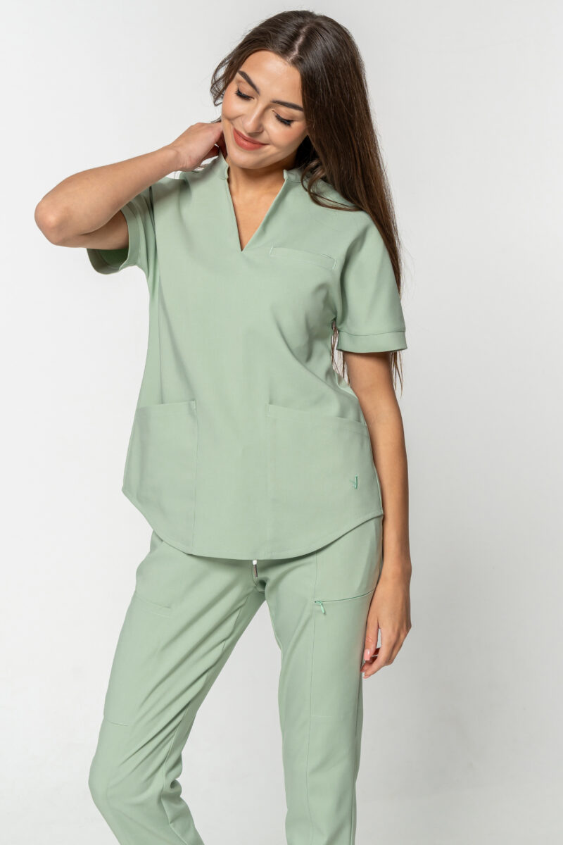 OSAKA bluzka scrubs pistacja