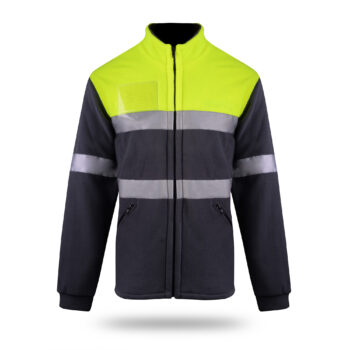 bluza z polaru fluo