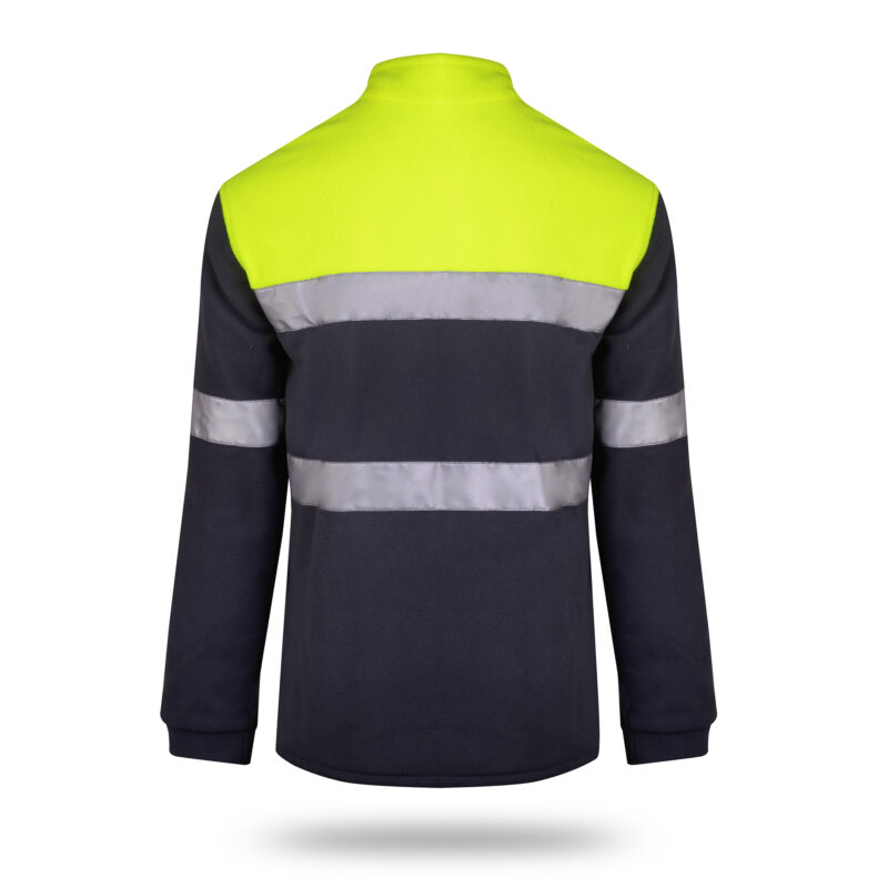 bluza z polaru fluo