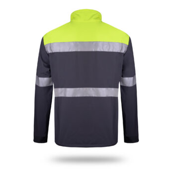 softshell z taśmami odblaskowymi
